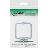 19110E - InLine® support de câble, métal, zingué, 40x40mm