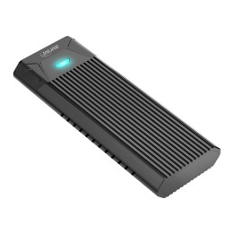 00031H - InLine® Boîtier USB3.2 Gen.2 USB-C vers M.2 SSD (PCIe NVMe & SATA)