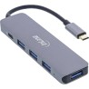 InLine? USB 3.2 USB-C Multi Hub (4x USB-A 5Gb/s  USB-C (Data/PD 87W) InLine? USB 3.2 USB-C Multi Hub (4x USB-A 5Gb/s  USB-C (Data/PD 87W)