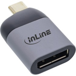 InLine? USB Display Konverter, USB-C Stecker zu DisplayPort Buchse 8K60Hz