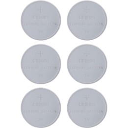 01281 - InLine® CR2025 Piles bouton, 3V Lithium, 6 pcs. blister
