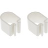 23181D - InLine® Slatwall Support de câble, pour barres de support de table, set de 2