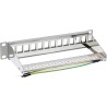 InLine? 10 Patchpanel Leerblech 12x, f?r Keystone Module, 1HE, RAL7035 grau InLine? 10 Patchpanel Leerblech 12x, f?r Keystone Module, 1HE, RAL7035 grau