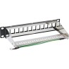 InLine? 10 Patchpanel Leerblech 12x, f?r Keystone Module, 1HE, RAL9005 schwarz InLine? 10 Patchpanel Leerblech 12x, f?r Keystone Module, 1HE, RAL9005 schwarz
