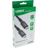 InLine? USB4 Kabel, USB-C Stecker/Stecker, 8K60Hz, schwarz, 0,5m InLine? USB4 Kabel, USB-C Stecker/Stecker, 8K60Hz, schwarz, 0,5m