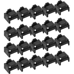 InLine? RJ45 Portblocker, 20 Blocker Nachf?llpack, schwarz