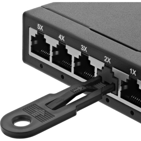 InLine? RJ45 Portblocker, 20 Blocker Nachf?llpack, schwarz