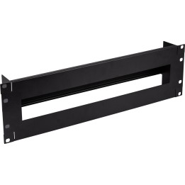 19106B - Barrette de disjoncteurs InLine® 19, 3U, avec rail DIN, noir