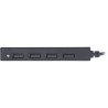 InLine? USB 2.0 4-Port Hub, USB-A Stecker auf 4x USB-A Buchse, Kabel 15cm