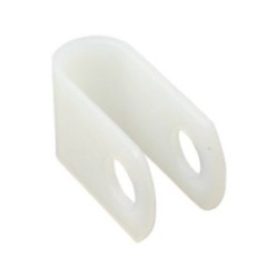 InLine® Kabelrundschelle 3,2mm, mit Montageloch, 10 Stück