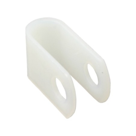 InLine® Kabelrundschelle 3,2mm, mit Montageloch, 10 Stück