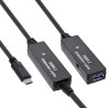 InLine? USB 3.2 Gen.1 Aktiv-Verl?ngerung, USB-C Stecker an USB-A Buchse, 10m InLine? USB 3.2 Gen.1 Aktiv-Verl?ngerung, USB-C Stecker an USB-A Buchse, 10m