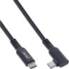 35705V - Câble InLine® USB 3.2 Gen.1, USB-C mâle/mâle coudé pour VR, noir, 5 m 35705V - Câble InLine® USB 3.2 Gen.1, USB-C mâle/mâle coudé pour VR, noir, 5 m