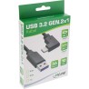 InLine? USB 3.2 Kabel, USB-C Stecker gewinkelt an A Stecker, schwarz, 1m InLine? USB 3.2 Kabel, USB-C Stecker gewinkelt an A Stecker, schwarz, 1m