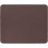 InLine? Maus-Pad Premium Kunstleder braun, 255x220x3mm