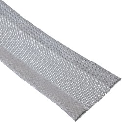 59993B - Tuyau de câble InLine®, tuyau en tissu avec fermeture Velcro, 1 m x 25 mm gris