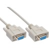 B-12222 - Paquet en vrac de 45 câbles null modem InLine®, prise/prise 9 broches, moulé 2 m