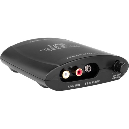 InLine® Digital Audio Konverter, Eingang Opto-Toslink Coax oder USB, Ausgang Cinch/Klinke