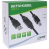 InLine? USB 2.0 Aktiv-Kabel, USB-A Stecker zu USB-B Stecker, 7,5m InLine? USB 2.0 Aktiv-Kabel, USB-A Stecker zu USB-B Stecker, 7,5m