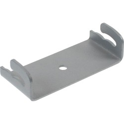 InLine® Verbindungslasche, 2 Stück, für Aufstellwand, zum Verbinden von 2 Wänden