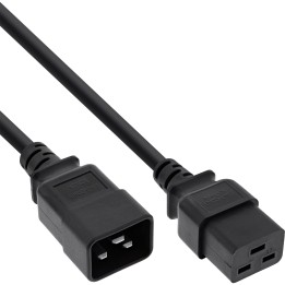 16641D - InLine® Rallonge appareils froids 16A, C19 sur C20, 2m