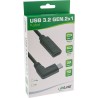 InLine? USB 3.2 Gen.1x2 Kabel, USB-C Verl., ST gewinkelt auf BU, schwarz 2m InLine? USB 3.2 Gen.1x2 Kabel, USB-C Verl., ST gewinkelt auf BU, schwarz 2m