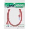 71802R - InLine® Câble patch plat, U/FTP, Cat.6A, rouge, 2m 71802R - InLine® Câble patch plat, U/FTP, Cat.6A, rouge, 2m