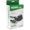 17535S - InLine® HDMI-HS Verl. avec support, avec eth., 4K2K, ST / BU, noir / or, 5m