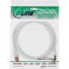 76150W - Câble patch InLine®, S/FTP (PiMf), Cat.6, 250 MHz, PVC, CCA, blanc, 0,5 m 76150W - Câble patch InLine®, S/FTP (PiMf), Cat.6, 250 MHz, PVC, CCA, blanc, 0,5 m