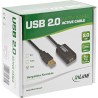 InLine? USB 2.0 Aktiv-Verl., mit Signalverst?rkung Repeater, ST A / BU A, 25m InLine? USB 2.0 Aktiv-Verl., mit Signalverst?rkung Repeater, ST A / BU A, 25m