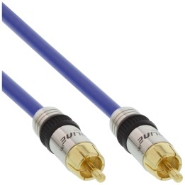InLine? Cinch Kabel VIDEO & digital AUDIO, PREMIUM, 1x Cinch St / St, 30m