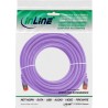 76415P - Câble patch InLine®, S/FTP (PiMf), Cat.6, 250 MHz, PVC, cuivre, violet, 15 m 76415P - Câble patch InLine®, S/FTP (PiMf), Cat.6, 250 MHz, PVC, cuivre, violet, 15 m