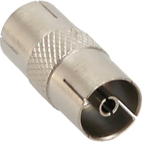 InLine® Antenne Koaxial Verbinder Stecker / Buchse, Metall, 100er Pack, bulk