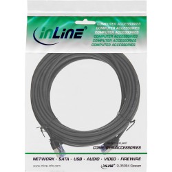 71907S - InLine® Câble patch slim, U/FTP PiMf, Cat.6A, noir, 7,5m