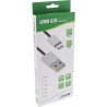 35833 - Câble InLine® USB 2.0, USB-C mâle vers A mâle, noir/aluminium, flexible, 3 m 35833 - Câble InLine® USB 2.0, USB-C mâle vers A mâle, noir/aluminium, flexible, 3 m