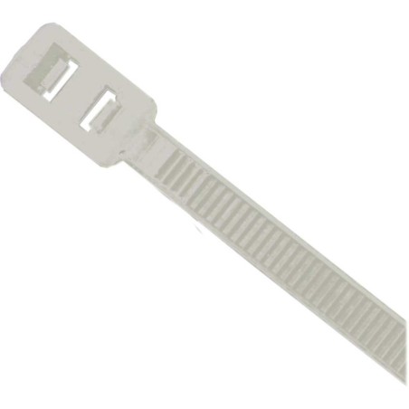 InLine® Kabelbinder mit Doppelkopf, Länge 300mm, Breite 4,8mm, natur, 100 Stück
