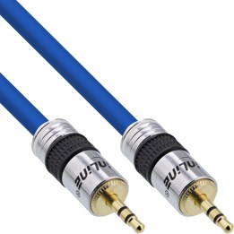 InLine? Klinken-Kabel PREMIUM, 3,5mm Stecker / Stecker, 5m