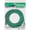 72515G - Câble patch InLine®, SF/UTP, Cat.5e, vert, 15 m