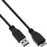 InLine? USB 3.2 Gen.1 Kabel, A an Micro B, schwarz, 1m InLine? USB 3.2 Gen.1 Kabel, A an Micro B, schwarz, 1m