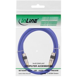 InLine? Cinch Kabel VIDEO & digital AUDIO, PREMIUM, 1x Cinch St / St, 3m