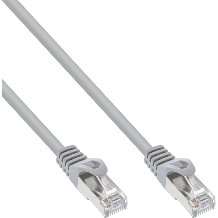 InLine? Patchkabel, F/UTP, Cat.5e, grau, 20m