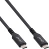 InLine? USB4 Kabel, USB-C Stecker/Stecker, 8K60Hz, schwarz, 1m InLine? USB4 Kabel, USB-C Stecker/Stecker, 8K60Hz, schwarz, 1m
