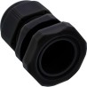 InLine? Kabeldurchf?hrung PG 13.5 Nylon IP68 6-12mm, schwarz, 10 St?ck