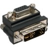 InLine® DVI-A Adapter gewinkelt, Analog 12+5 Stecker auf 15pol HD Buchse (VGA) InLine® DVI-A Adapter gewinkelt, Analog 12+5 Stecker auf 15pol HD Buchse (VGA)