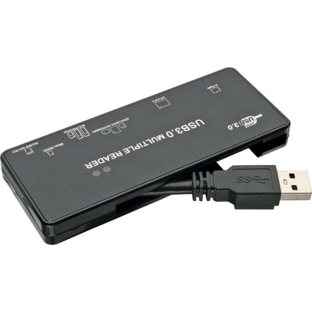 InLine® Card Reader, USB 3.0, all in 1, schwarz