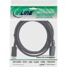 InLine® câble DisplayPort 1.4, noir, contacts dorés, 3m