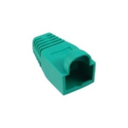 InLine® RJ45 Knickschutztülle, grün, 10er Pack