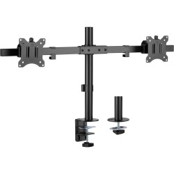 InLine® support de table, pour 2x écran LCD/LED jusqu'à 81cm (32), max. 9kg