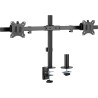 InLine® support de table, pour 2x écran LCD/LED jusqu'à 81cm (32), max. 9kg