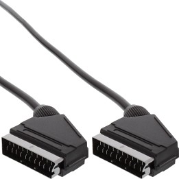 Câble de raccordement Scart, InLine®, mâle/mâle, 2m